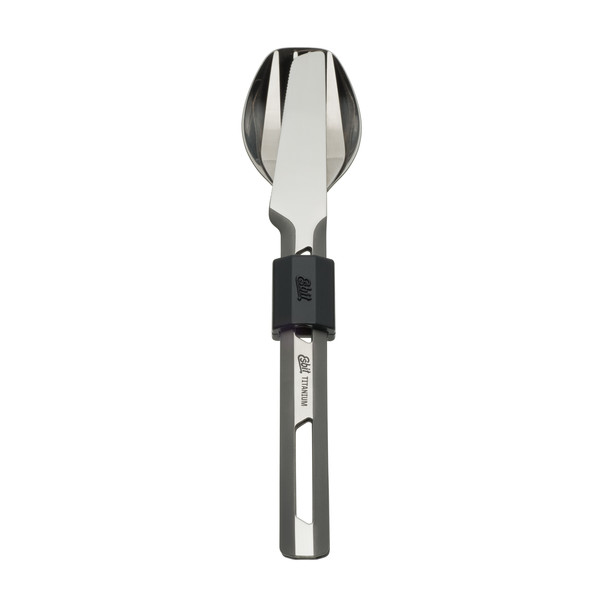 Esbit TITAN BESTECK-SET, 3 TEILIG, MIT SILIKON-MANSCHETTE - Campingbesteck Ansicht 2