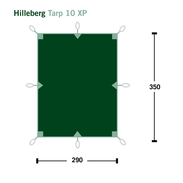 Hilleberg TARP 10 XP - Tarp Ansicht 2