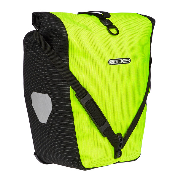 BACK-ROLLER HIGH-VIS - Fahrradtasche-NEONGELB/SCHWARZ