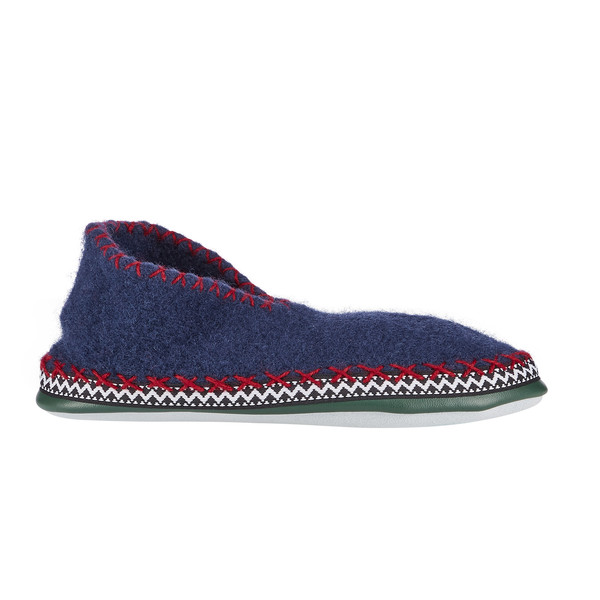 HÜTTENSCHUHE Unisex - Hausschuhe-DUNKELBLAU