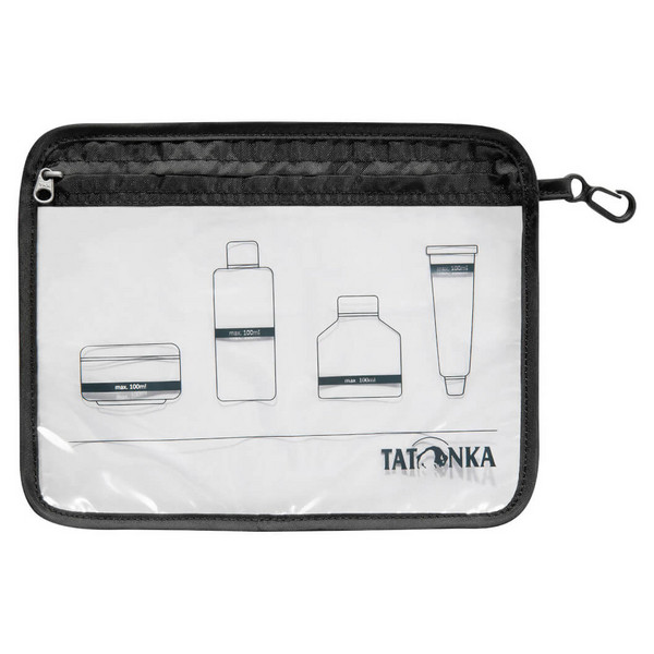ZIP FLIGHT BAG A5 - Kulturtasche-BLACK