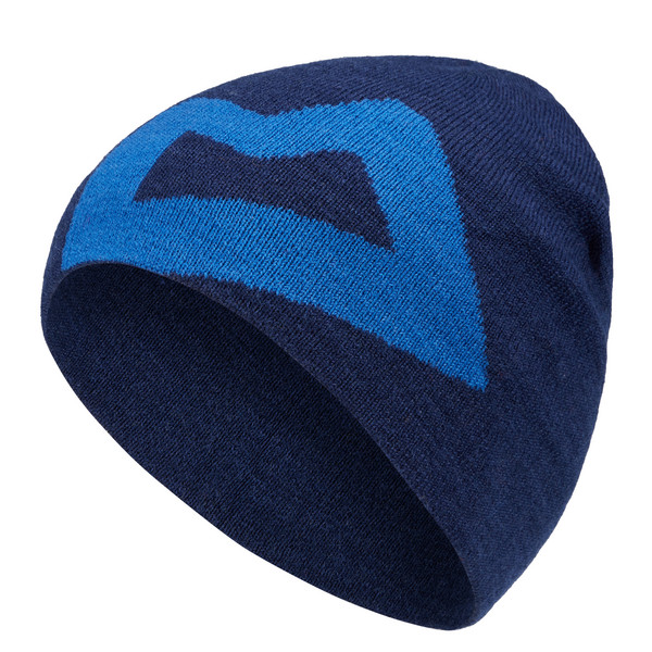 BRANDED KNITTED BEANIE Herren - Mütze-MEDIEVAL/LAPIS BLUE