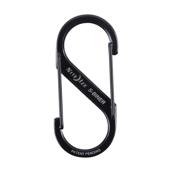 S-BINER STAHL - Karabiner-BLACK
