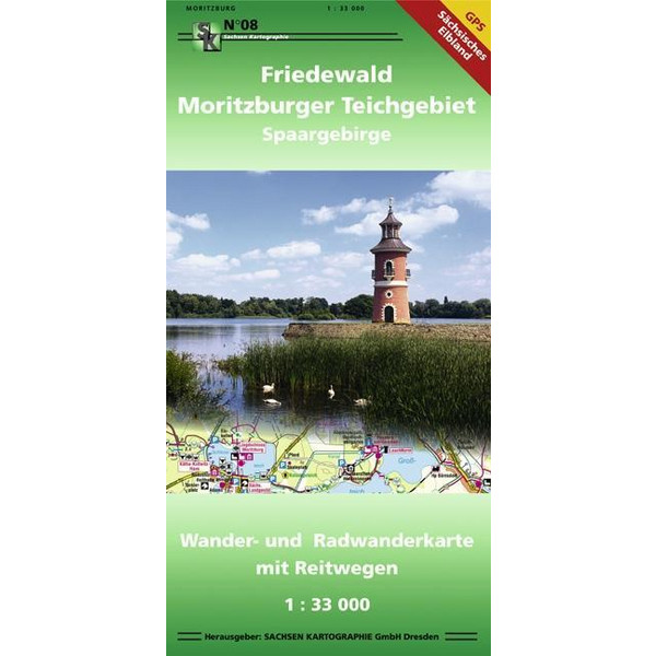 MORITZBURGER TEICHGEBIETE - Wanderkarte