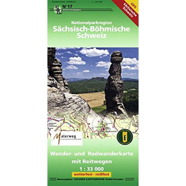 BÖMISCHE SCHWEIZ - Wanderkarte