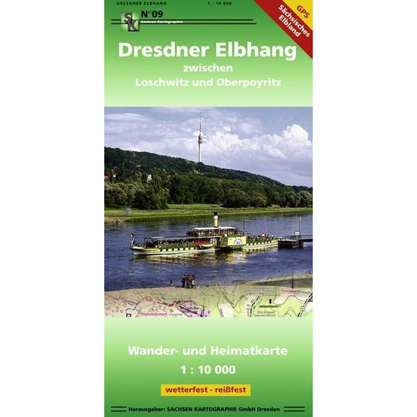 ELBHANG - Wanderkarte