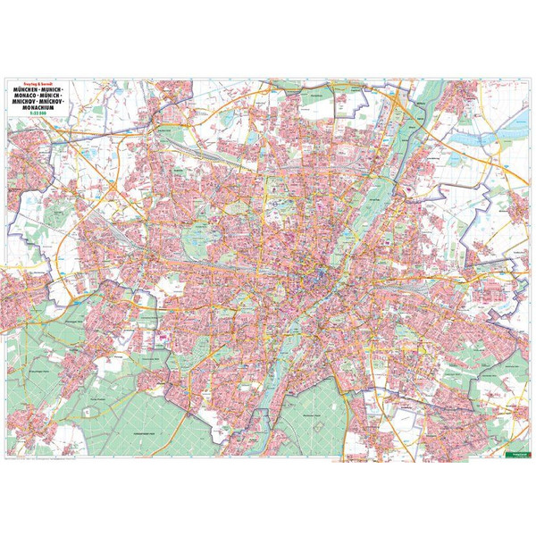 STADTPLAN PLANO - Poster