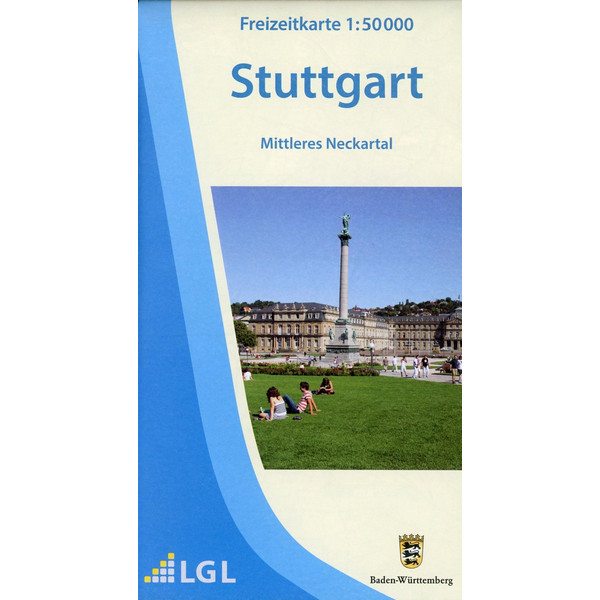 STUTTGART UND UMGEBUNG - Wanderkarte