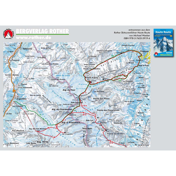 BVR SKITOURENFÜHRER HAUTE ROUTE Ansicht 2