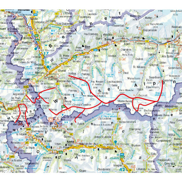 BVR SKITOURENFÜHRER HAUTE ROUTE Ansicht 3
