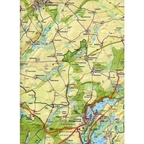 FELDBERGER SEENLANDSCHAFT POCKET FAHRRAD - Fahrradkarte Ansicht 3