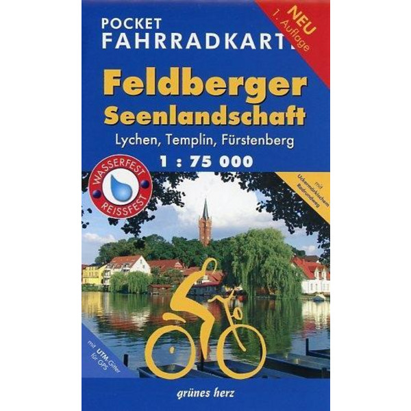 SEENLANDSCHAFT POCKET FAHRRAD - Fahrradkarte
