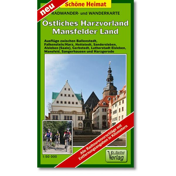 HARZVORLAND - MANSFELDER LAND - Wanderkarte
