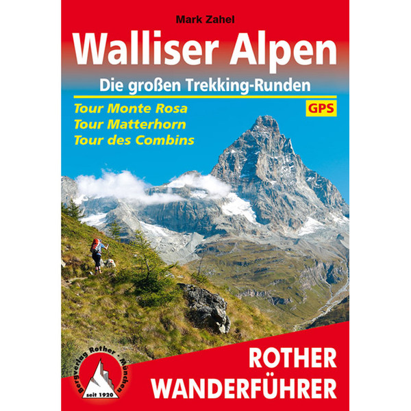 BVR WALLISER ALPEN - GR. TREKKING-RUNDEN - Wanderführer Ansicht 1