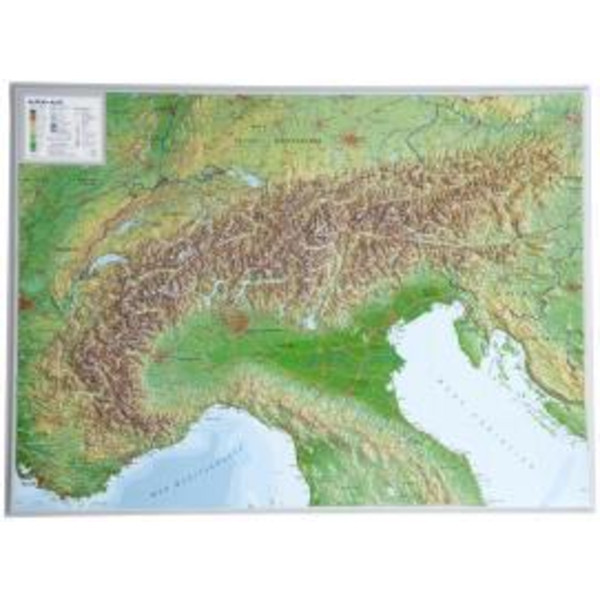 RELIEFKARTE 77X57 - Poster