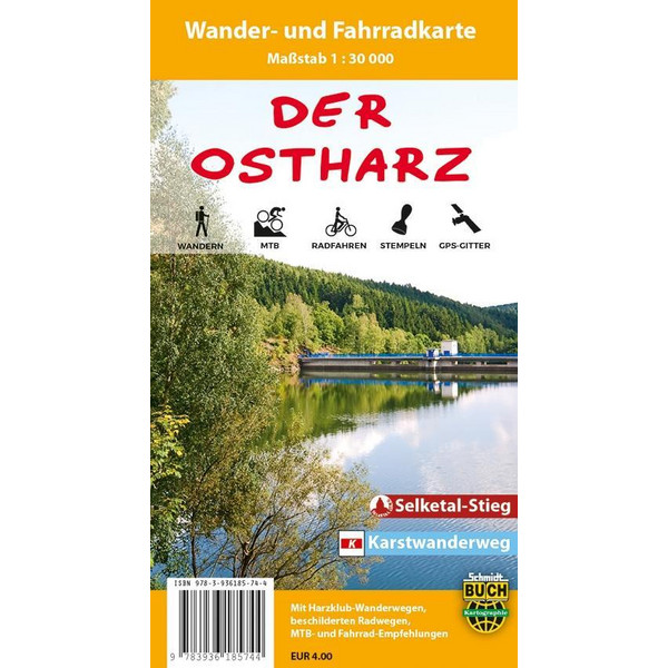 OSTHARZ 1:30.000 - Fahrradkarte