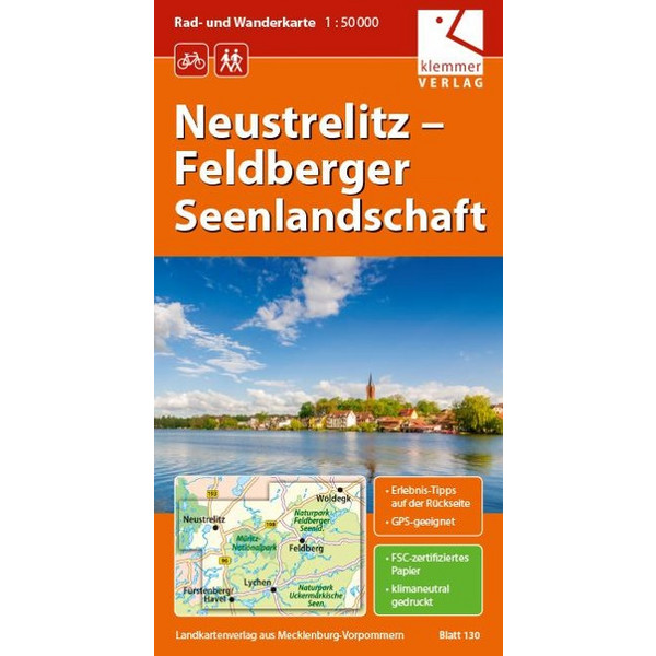 NEUSTRELITZ - FELDBERGER SEENLANDSCHAFT 1:50.000 Ansicht 1