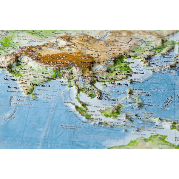 WELT KLEIN 1:107.000.000 - Weltkarte Ansicht 2