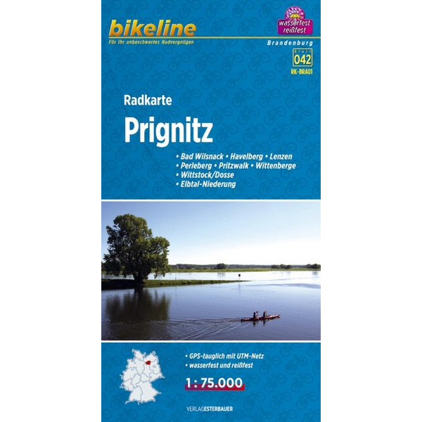 RADKARTE PRIGNITZ - Fahrradkarte