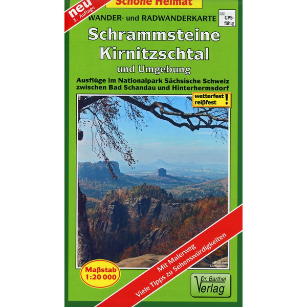 UND RADWANDERKARTE SCHRAMMSTEINE - Wanderkarte