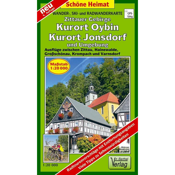 UND RADWANDERKARTE ZITTAUER GEBIRGE