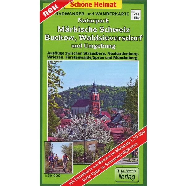 UND WANDERKARTE NATURPARK MÄRKISCHE SCHWEIZ - Wanderkarte