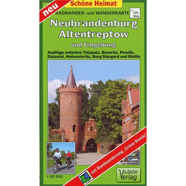 UND WANDERKARTE NEUBRANDENBUR - Wanderkarte