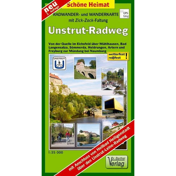 UND WANDERKARTE UNSTRUT-RADWEG - Wanderkarte