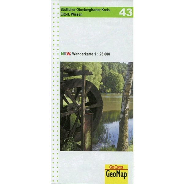 43 SÜDLICHER OBERBERGISCHER KREIS - Wanderkarte