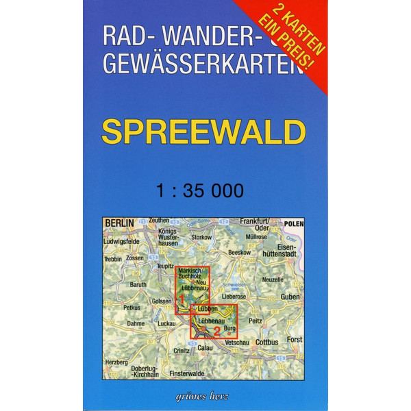 1 : 35 000 - Fahrradkarte
