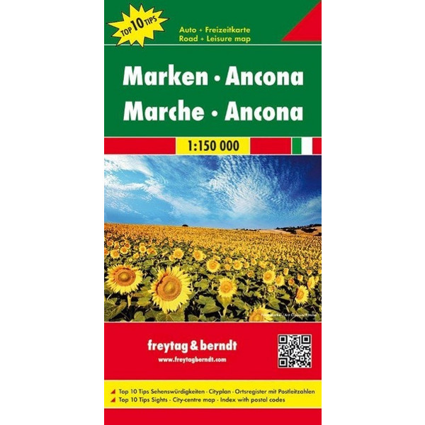 F&B MARKEN - ANCONA 1 : 150 000 - Straßenkarte Ansicht 1