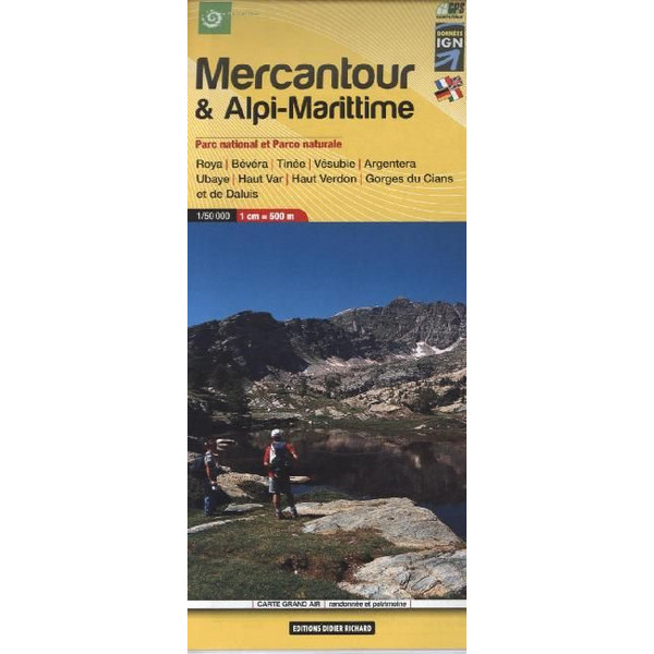 07. MERCANTOUR 1:60.000 - Wanderkarte
