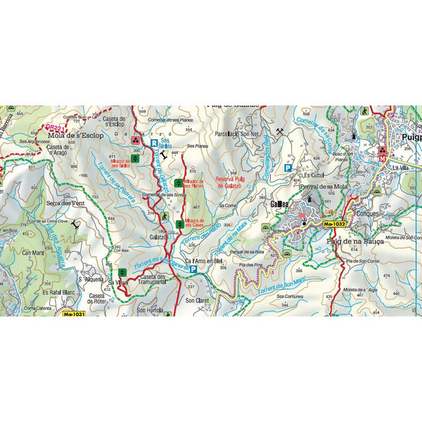 F+B MALLORCA - TRAMUNTANA - Wanderkarte Ansicht 2