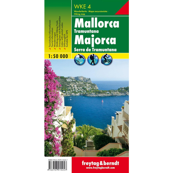 F+B MALLORCA - TRAMUNTANA - Wanderkarte Ansicht 1
