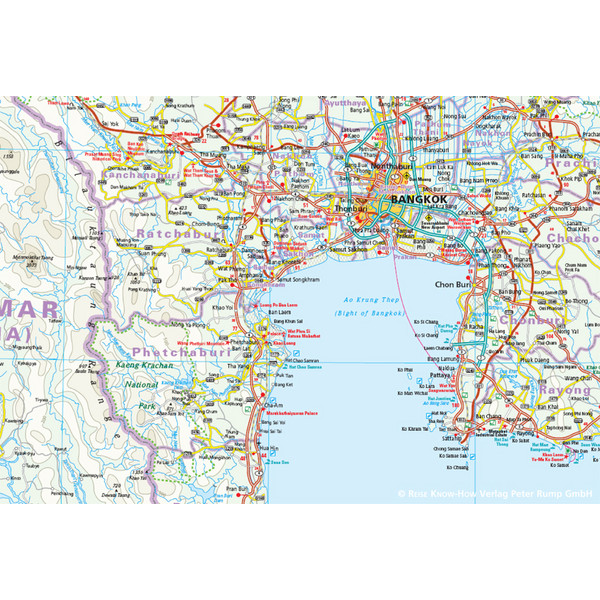 RKH WMP THAILAND 1 : 1.200.000 - Straßenkarte Ansicht 2