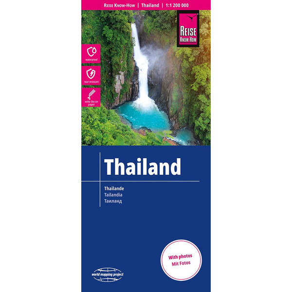 WMP THAILAND 1 : 1.200.000 - Straßenkarte