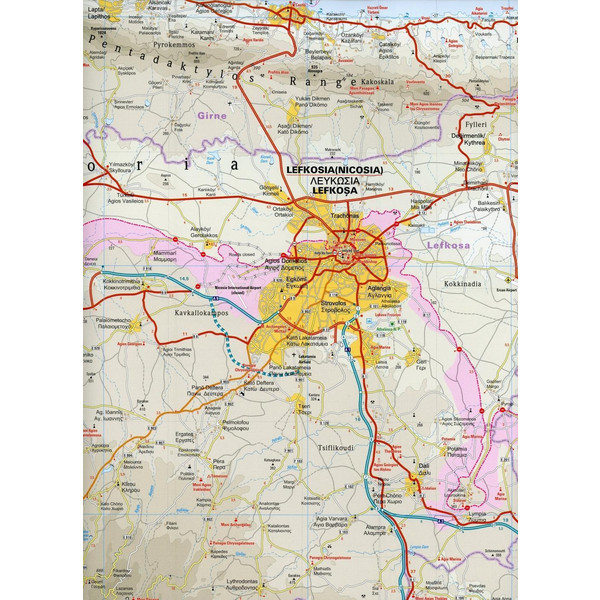 RKH WMP ZYPERN 1 : 150.000 - Straßenkarte Ansicht 3