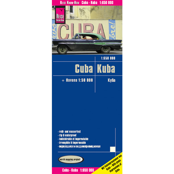 RKH WMP CUBA 1 : 650.000 - Straßenkarte Ansicht 1