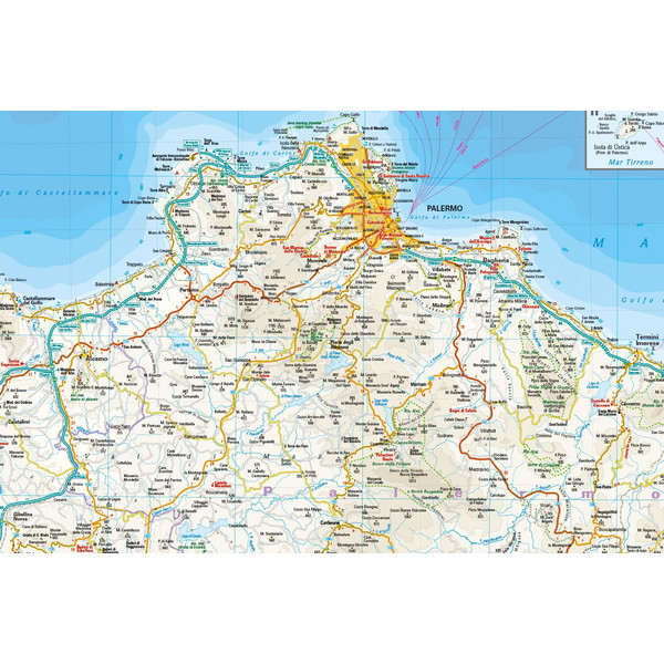 RKH WMP SIZILIEN 1 : 200.000 - Straßenkarte Ansicht 2