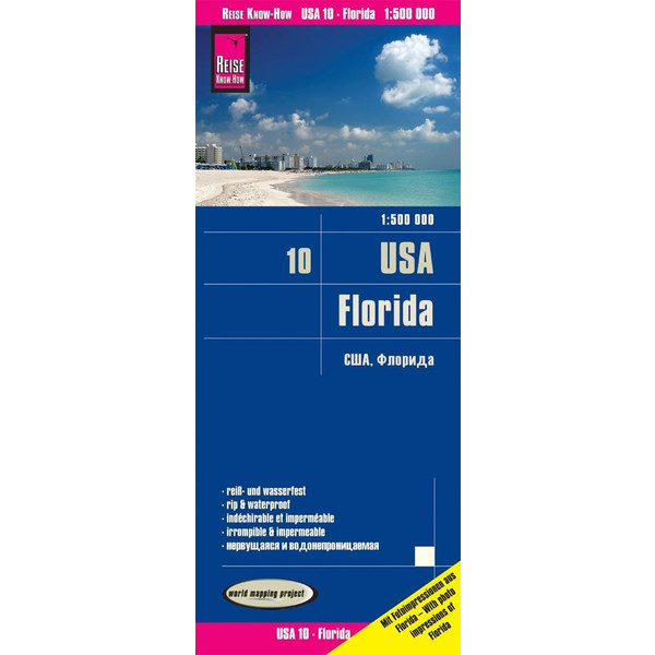 WMP USA 10 FLORIDA - Straßenkarte