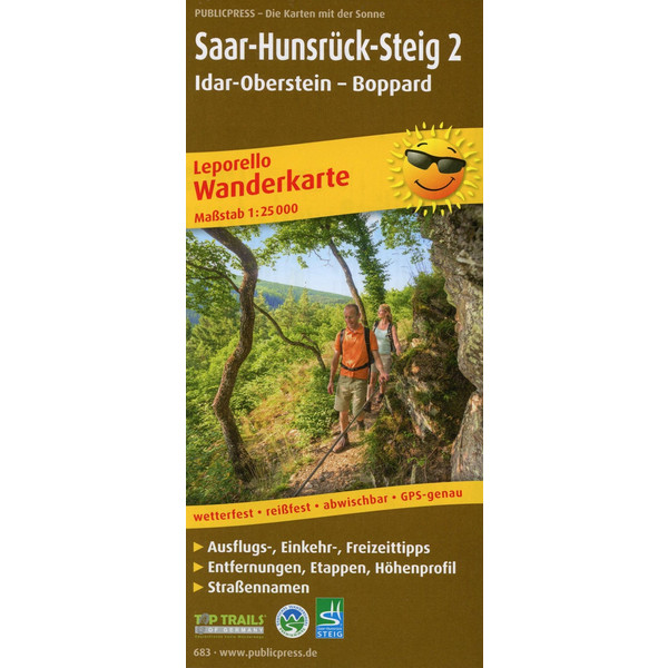 SAAR-HUNSRÜCK-STEIG 02 - Wanderkarte