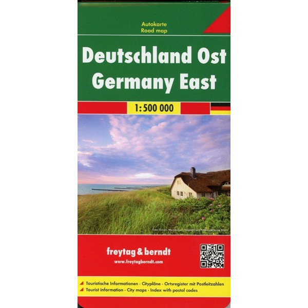 F+B DEUTSCHLAND OST 1:500.000 AUTOKARTE - Straßenkarte Ansicht 1