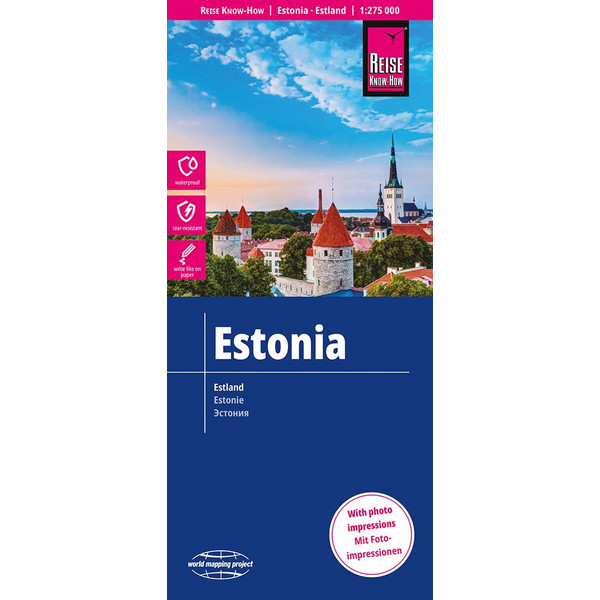 RKH WMP ESTLAND 1:275.000 - Straßenkarte Ansicht 1