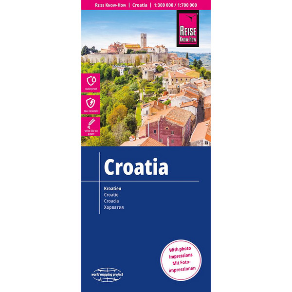 RKH WMP KROATIEN 1 : 300.000 / 700.000 - Straßenkarte Ansicht 1