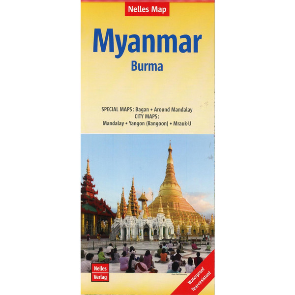 MAPS MYANMAR - Wanderkarte