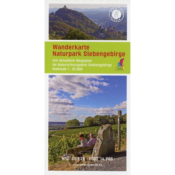 WANDERKARTE NATURPARK SIEBENGEBIRGE - Wanderkarte Ansicht 1