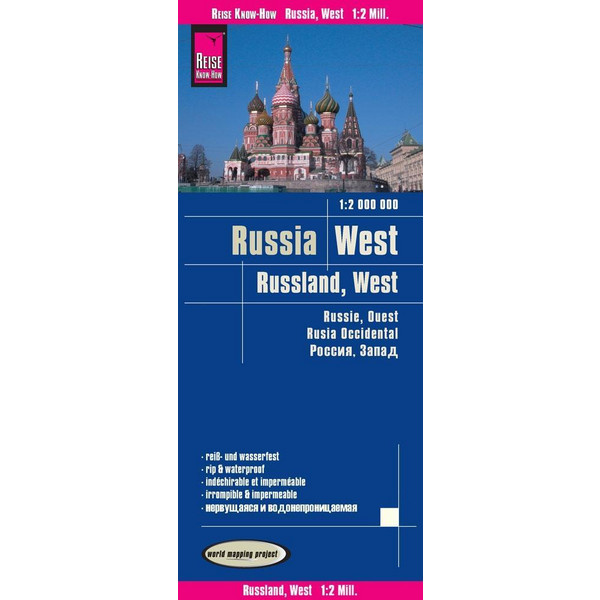 WMP RUSSLAND WEST 1:2.000.000 - Straßenkarte