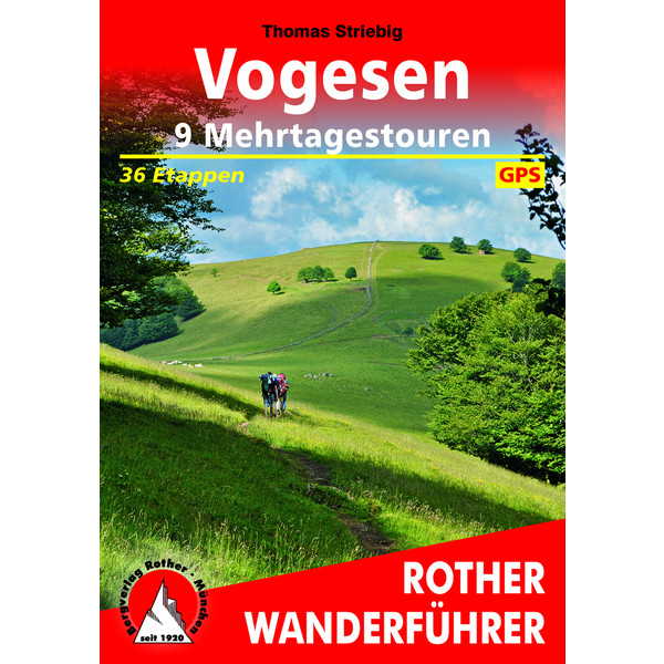BVR VOGESEN 9 MEHRTAGESTOUREN - Wanderführer Ansicht 1