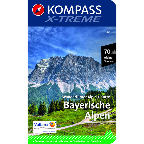 KOMPASS WANDERFÜHRER BAYERISCHE ALPEN - Wanderführer Ansicht 1