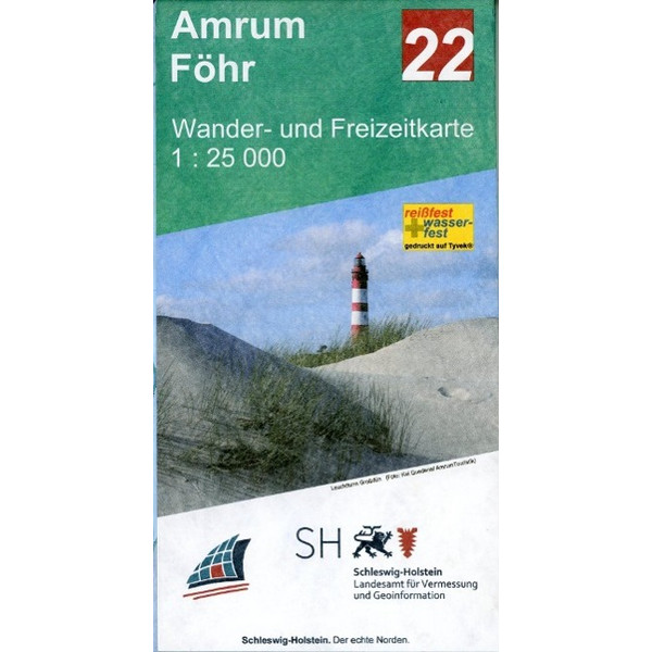 AMRUM - FÖHR 1:25.000 - Wanderkarte Ansicht 1